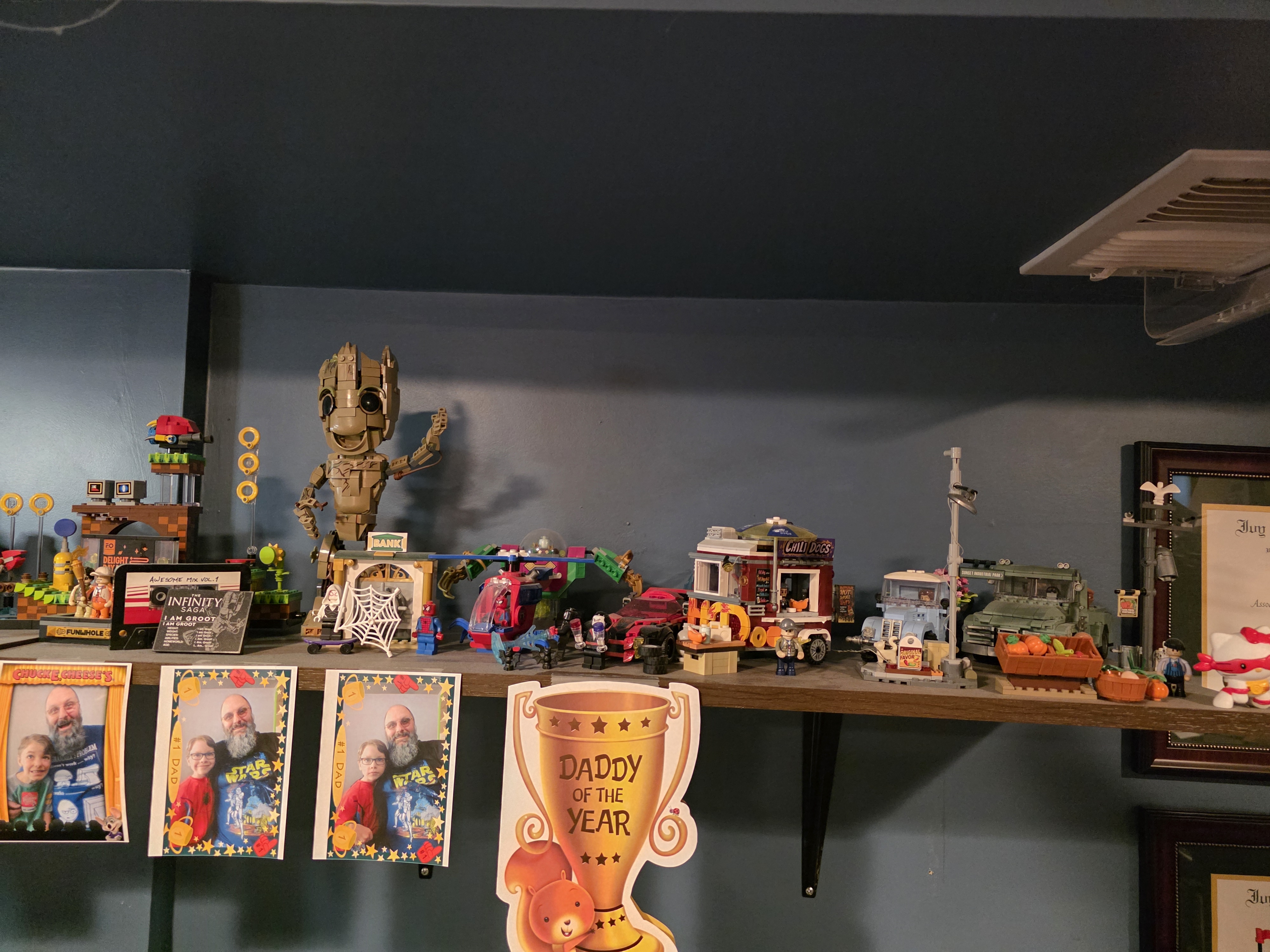 Custom brick or metal model build 3